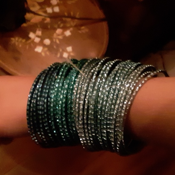ASOS Jewelry - *2/$20* Huge StackThin Glitter Bangle Bracelets ASOS Jewelry - *2/$20* Huge StackThin Glitter Bangle Bracelets